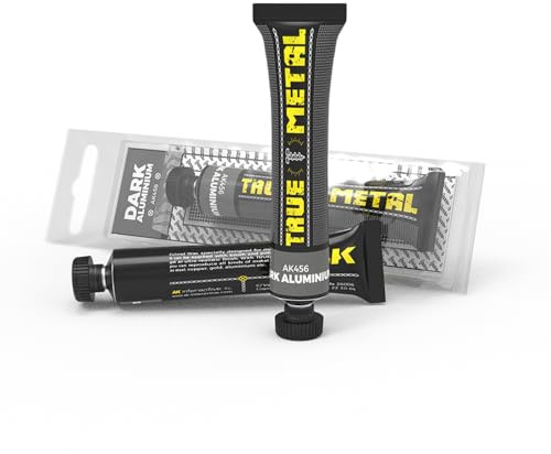 True Metall Wachs Dark Aluminium 20 ml Tube