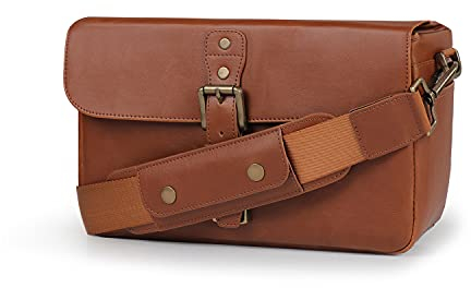 MegaGear Mirrorless, Instantané et DSLR - Sac Messenger en Cuir