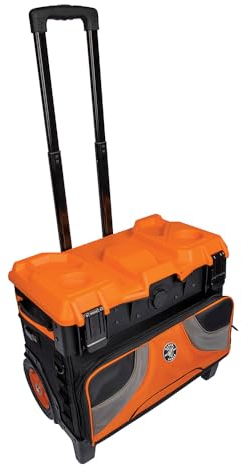 Klein Tools 55473RTB Rolling Tool Bag, Tradesman Pro Tool Master, 250lbs Load Rated