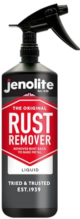 JENOLITE- Rostentferner Spray. Zur schnellen Behandlung von Rost, zurück zu blankem Metall. Inhalt: 1 Litre