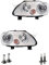 Scheinwerfer Set H1/H7 für Touran 1T1 1T2 Caddy III Kombi 2KB inkl. OSRAM Lampen mit Stellmotor LWR