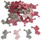 trf 36 STK Holz Engel rosa grau dunkelrosa Herbstdeko Weihnachtsdeko Holzengel Putte Schutzengel Trauer Allerheiligen Floristik Basteln Adventsgestecke Adventskranz