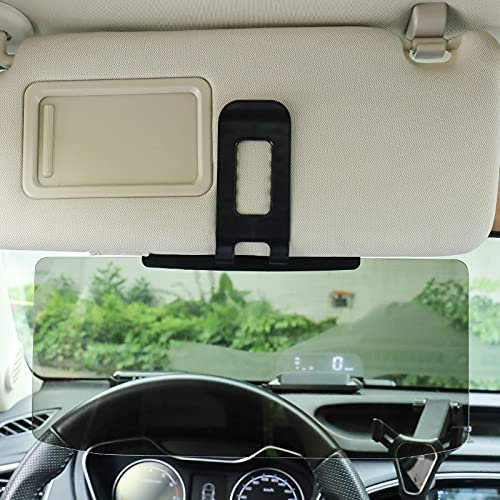 Sun Visor Extension for Car Sun Visor Extension Anti Glare Adjustable Car Visor Extender for Front Seat Driver or Passenger, 1 PC