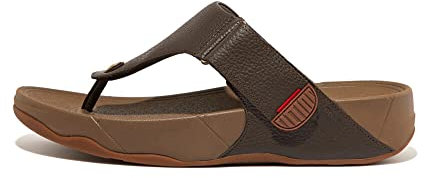 Fitflop Men's Trakk II Slide Sandal, Chocolate Brown, 11.5 UK