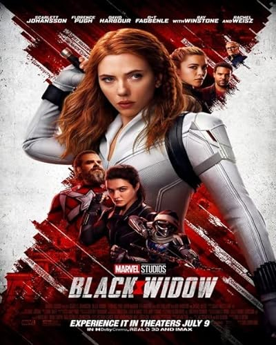 Black Widow Poster 30 x 40 cm