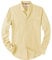 J.VER Men's Yellow Oxford Shirt Long Sleeve Regular Fit Casual Plain Button Down Smart Dress Shirts for Men Adult with Pocket M