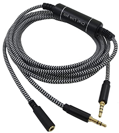 Janjunsi Cavo Party Chat Link Pro Compatibile con Elgato Cattura del Gioco HD60 S+/HD60/HD60 Pro/HD60 X/Xbox One/Xbox Series X/S/PS4/PS5 - Adattatore Audio con Isolatore Metallico