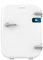 Cecotec Mini Nevera Bolero MiniCooling 4L Habana White, Funcionamiento 12V-220V, Compatible coche y caravanas, Función enfriamiento y calentamiento, Rango temperatura 5-65º, Transporte fácil