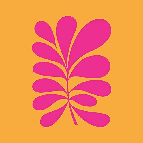 Servietten NEON FLOWER POWER orange & pink Neon-Farben Retro Tisch-Dekoration Servietten Ostern Frühling & Sommer Oster-Deko Party (60, Neon Flower Power)