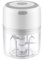 grattugia Mela Elettrico Chopper Alimentare 100/250ml Mini USB Senza Fili Elettrico Aglio Schiacciatore USB Aglio Schiacciatore Cucina Frutta Verdura Gadget Strumento (Color : A-White-250ML)