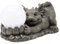 MystiCalls Gartendrache mit Blume als Solarlampe - Garten, Drache, Figur
