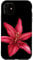 iPhone 11 Red Flowers Blooming Tiger Lily Watercolor Floral Lover Case