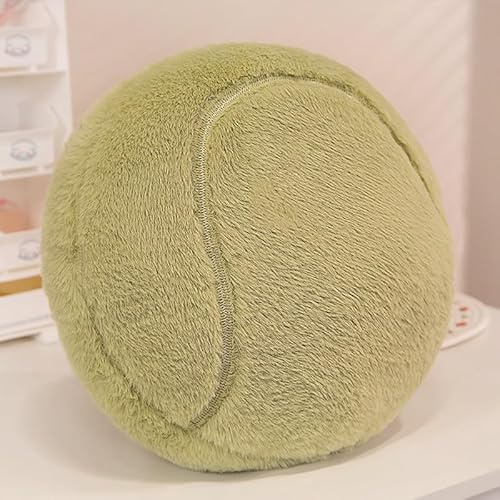 Generisch Kissenbezug Weihnachten Plüschtier, kreatives Tennis-Basketball-Volleyball-Rugby-Puppenkissen, Sofakissen, Wohnzimmer, Schlafzimmer, Themenparty-Kissen