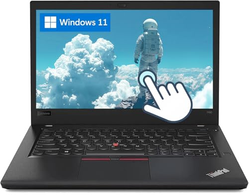 Lenovo ThinkPad T480 Ordinateur portable à écran tactile 14 FHD (1920 x 1080), Intel Core i5-8350u, 16 Go de RAM, 512 Go SSD, clavier QWERTY, Windows 11 Pro (reconditionné)
