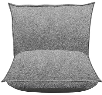 blomus Outdoor Lounger Chair -Grow- | Loungesessel Garten wetterfest | Farbe Stone Bouclé | Outdoor Sessel modern | Relaxsessel Terrasse Balkon