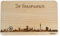 Brotzeitbrett München Skyline | Frühstücksbrettchen aus Buche | Holz Schneidbrett | München Souvenir | Bayern | Frühstücksbrett (Standard (22x14x1cm), mit persönlicher Gravur)