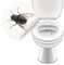 6 x WC Aufkleber FLIEGE Toilettensticker Bad Ausstattung Kneipe Pissoir Urinal lustige Deko - LK-Trend & Style