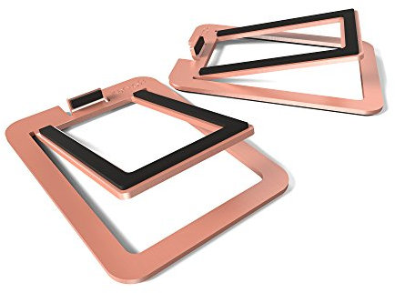 Kanto S2 Desktop Speaker Stands for Small Speakers, Copper