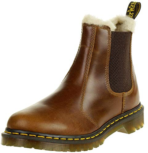 DR. MARTENS Damen 2976 Leonore Boots, Butterscotch Orleans, 40 EU