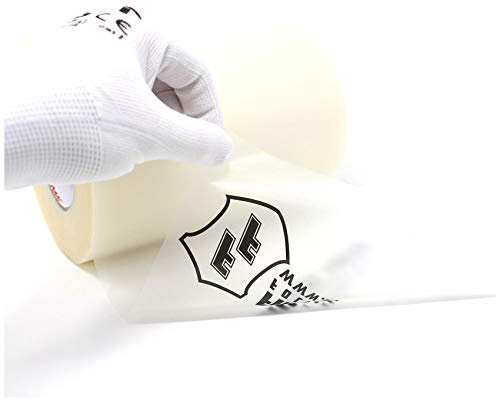 Finest Folia 50 Meter Gronal Ultratape HT Rapid High Track Übertragungsfolie Applicaton Tape Transferfolie Übertragungspapier (Transparent Ultratape HT, 30cm breite)