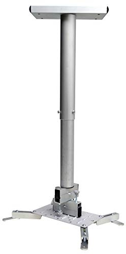 tecnidea Staffa per videoproiettori telescopica da cm 70 a 120 universale a soffitto W609TM 70/120