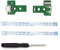 ZkeeShop for 2PCS JDS-030 Replacement Charging Port Assembly Micro USB Adaptor Repair Part Charger Socket Board Module Compatible for PS4 DualShock