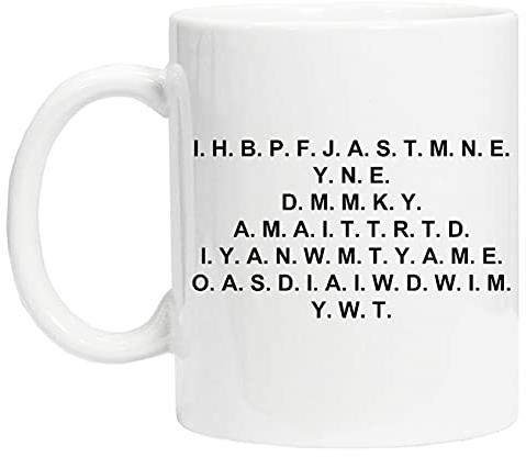 I Have Brought Peace Freedom Justice and Security Weiß Keramik Becher Tasse Für Tee Kaffee White Ceramic Mug Cup For Tea Coffee