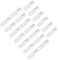 Angoily vertical blinds repair parts 20PCS Vertical Blind Stem Replacement Carrier Stems, Window Clips, Plastic Replacement Parts Used for Headrail (White)