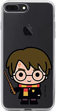 Funda para teléfono móvil de ERT GROUP para Apple iPhone 7 Plus/ 8 Plus Original y con Licencia Oficial de Harry Potter con diseño 024, parcialmente Transparente