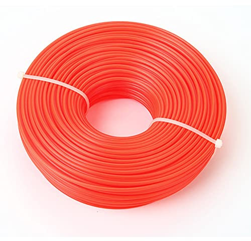Round Strimmer Cord Wire Line 2.4mm x 100m fit all Makes of Heavy Duty Petrol Grass Trimmers by Mumaxun