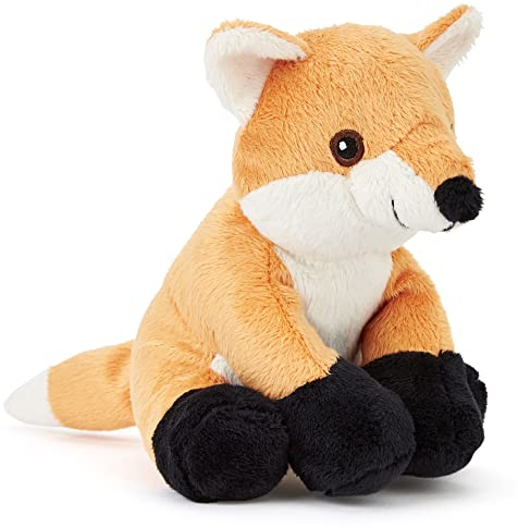 Zappi Co 100% recyceltes Plüsch-Fuchs-Spielzeug (13-15cm) Gefüllte weiche kuschelige Tiersammlung für neugeborene Kinder