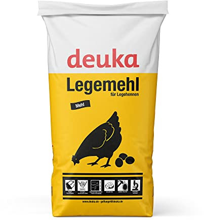 deuka Legemehl | Mehl 5 kg | Nährstoffreich | Kombifutter zur Legehennenfütterung | Legehennenfutter | Ergänzungsfuttermittel für Legehennen
