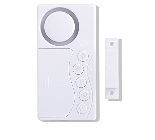 Alarma magnética abierta para puerta de refrigerador, 4 modos, seguridad en el hogar, fuerte, 108 dB, para puerta, ventana, puerta de refrigerador