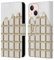 Head Case Designs Blanco Se Funden Achocolatado Carcasa de Cuero Tipo Libro Compatible con Apple iPhone 13 Mini