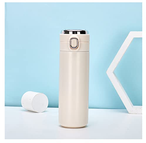 Taza Termo Inteligente Botella de Agua 304 Taza de vacío de Acero Inoxidable Pantalla Digital Tapa de Rebote Taza de Bebida portátil Conveniente