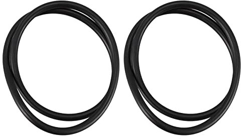 CRAKES 2 x O-Ring aus flexiblem Gummi, 160 mm x 5 mm, für Industrie