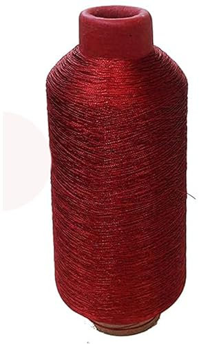 Filo Per Legature Anelli Canne Pesca Rosso Metallico Screziato Lucido Mt. 2000