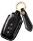 ontto Premium-Leder-Schlüsselanhänger-Halter, kompatibel mit Audi-Fernbedienung, schlüsselloser Zugang, Autoschlüsselhülle, passend für Audi R8, Q5, Q7, S3, S4, S5, S6, S7, S8, SQ5, RS5, RS,