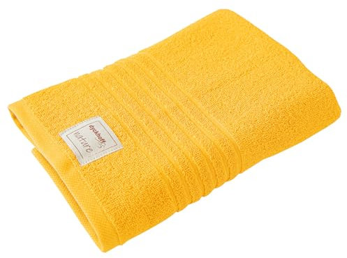Dyckhoff Frottierserie 'Nature' Handtuch 50 x 100 cm Amber - Gelb