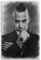 Till Lindemann Berühmte Film- und Fernsehfiguren, Popmusikfiguren, Poster, Dekoration, Leinwand, Kunstdekoration, Druck, Signaturfoto, Wohnzimmer, Heimdekoration, 60 x 90 cm, ungerahmter Stil 3
