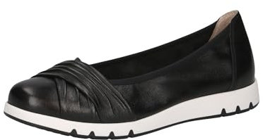 CAPRICE Women's Damen 9-22118-44 Ballet Flat, Black (Black Nappa), 6 UK