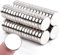 Neodym Magnete Extra Stark, 12mm x 2mm Round Magnete Stark, Magneten Starker Halt Kühlschrank Magnete, Stark Magnete zum Basteln, Kleine Magnete für Whiteboard, Magnettafel, Büro, Fotos, 42 Stück