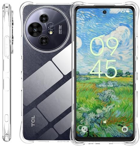 zZjoOoj Funda para TCL 50 Pro NxtPaper/TCL 50 NxtPaper 5G, carcasa de silicona líquida, protección de cámara, suave TPU transparente