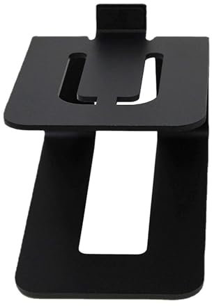 Supports de moniteur de studio – Supports de moniteur pratiques en forme de C, résistants aux vibrations – Supports d'enceintes de bibliothèque épais, support de moniteur peu encombrant pour la maison