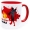 Feuerwehr Tasse mit Namen personalisiert Feuerwehrtasse Geschenk Feuerwehrmann Feuerwehrfrau Becher Accessoires Artikel Fanartikel Sachen Erwachsene Feuerwehrgeschenk Zubehör Ausrüstung Keramik 330 ml