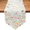 Blumen Tischläufer Frühling Modern, Tischläufer Blumen, Waschbare Frühling Tischläufer Sommer 35 x 87 cm, Tischläufer Pflanzen für Feiertagsessen, Hochzeit, Babyparty Küche Tisch Dekoration