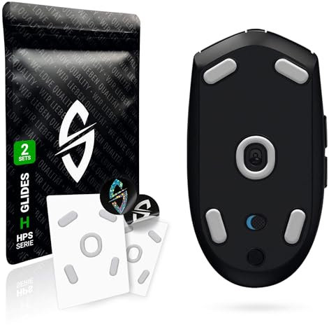 SensoryBoost Grip Tape pour Logitech G305, G304 – Ruban antidérapant (+ Grip Pad), Ultra-Mince (0,5 mm), Absorbant la Transpiration, sans résidus – Accessoire Souris
