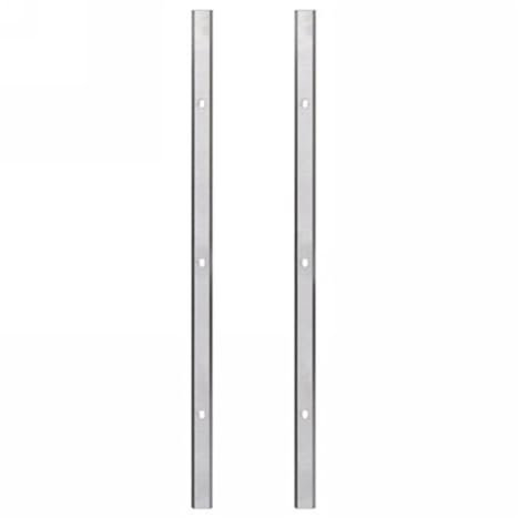 2 pièces 13 -1/2 '' HSS lames de rabot portables for Metabo DH330 DH316 ensemble de lames de rabotage à Double bord remplacer l'outil de lames de rabotage