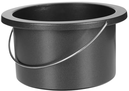 GANAZONO Wax Heater Inner Pot 101mm Aluminum Non-stick Wax Melting Bowl for Hair Removal Waxing Kit Salon Use Random Color
