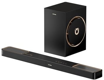 ULTIMEA Skywave F30 Boom 3.1.2 Soundbar für TV Geräte mit Dolby Atmos | 6,5 Subwoofer, Up-Firing Lautsprecher für Echten 3D-Klang, 360W Spitzenleistung, App, VoiceMX, BassMX, Bluetooth® 5.4, HDMI